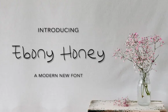 Ebony Honey Font
