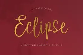 Eclipse Script Font