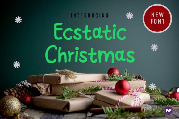 Ecstatic Christmas Font