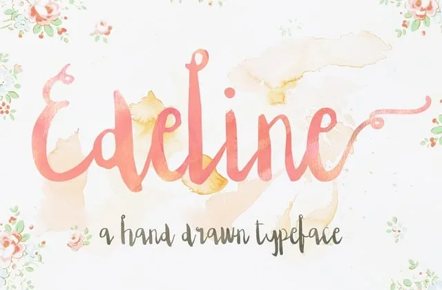 Edeline Script Font