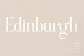 Edinburgh A Classic Serif Typeface