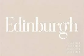 Edinburgh A Classic Serif Typeface
