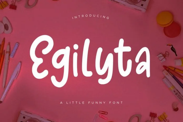Egilyta A Little Funny Font
