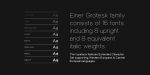 Einer Grotesk Font