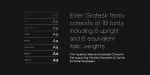 Einer Grotesk Font