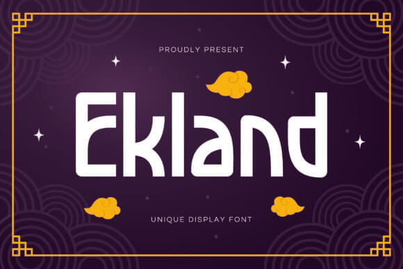 Ekland Font