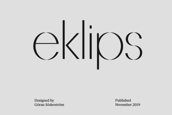 Eklips Font