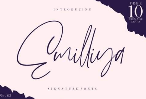 Emilliya – Luxury Signature Font