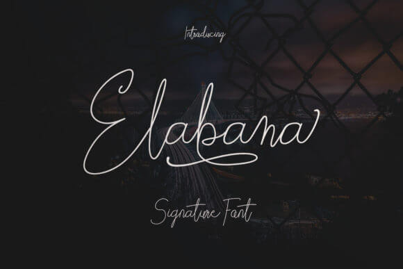 Elabama Font