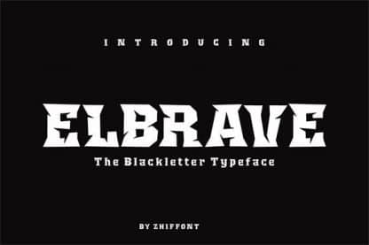 Elbrave Font