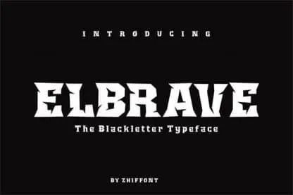 Elbrave Font