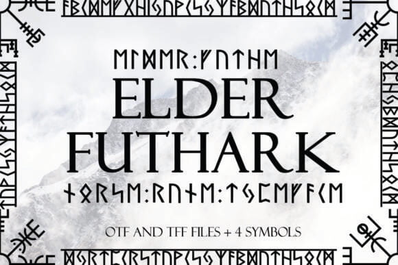 Elder Futhark Font