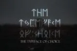 Elder Futhark Font