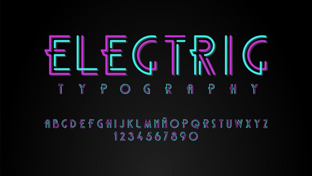 Electric - Modern typography Font