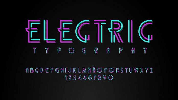 Electric - Modern typography Font