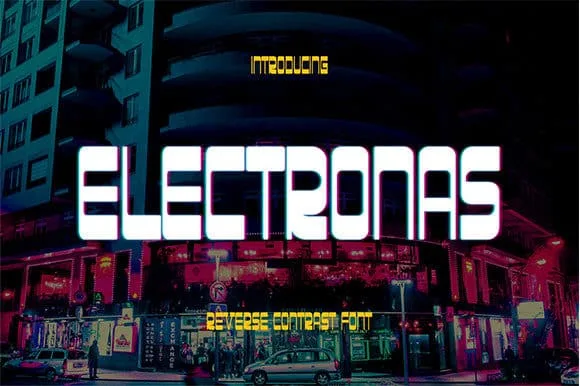 Electronas Font