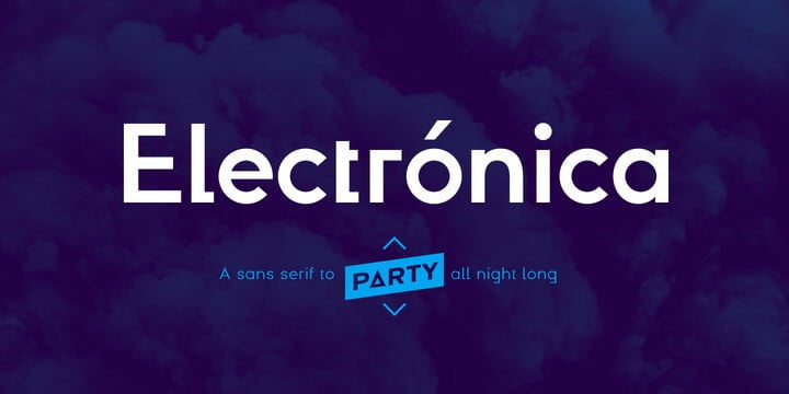 Electronica Font Family