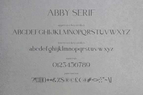 Abby Font