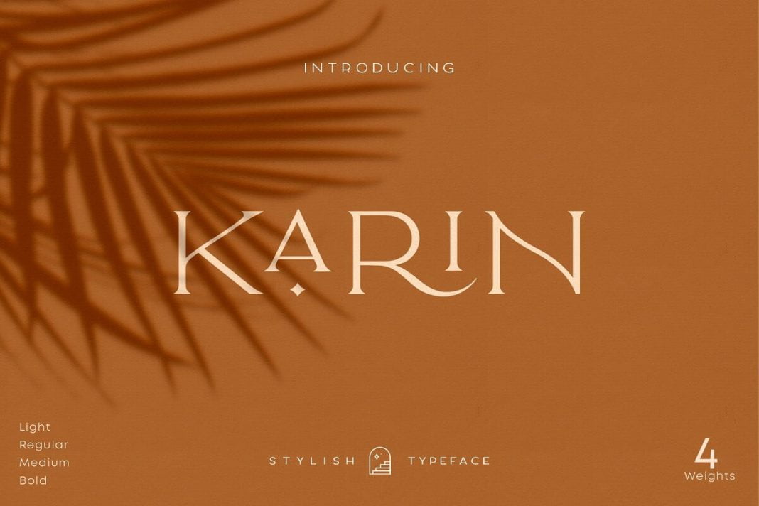 Elegant Karin - Stylish Typeface