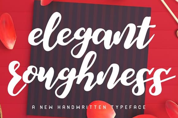 Elegant Roughness Font