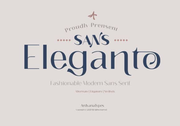 Eleganto Font