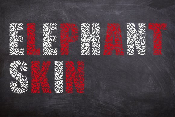 Elephant Skin Font