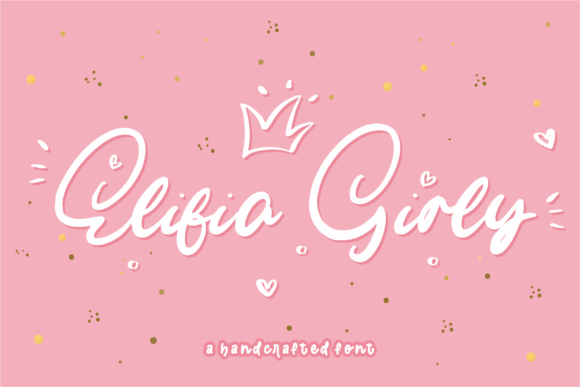 Elifia Girly Font