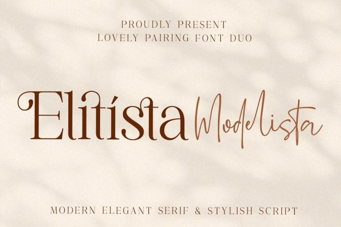Elitista Modelista - Font Duo