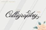 Ellena Handwritten Calligraphy Typeface Font
