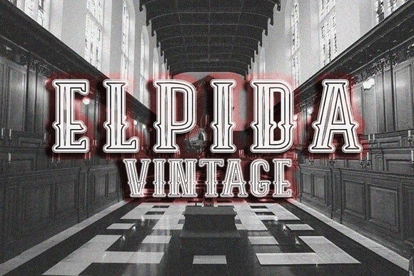 Elpida Vintage Font