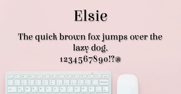Elsie Free Font