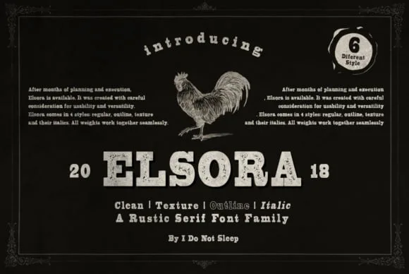 Elsora Font