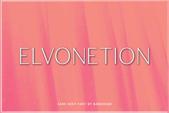 Elvonetion Font
