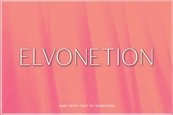 Elvonetion Font