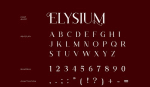 Elysium Luxury Serif Font