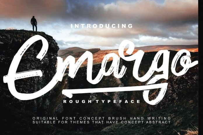 Emargo - Rough Typeface