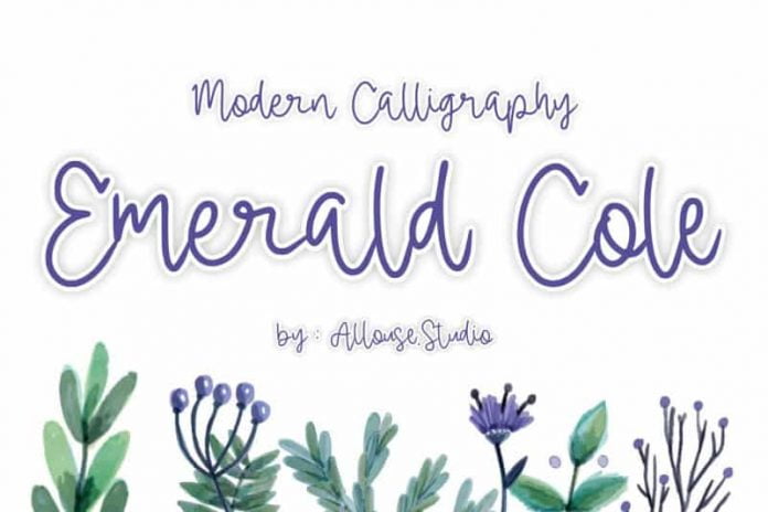 Emerald Cole Modern Calligraphy