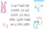 Emma Baby Shower Font