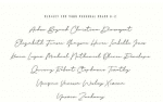 Emma Goulding Signature Collection Script Font