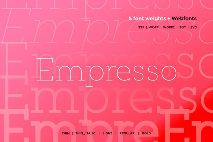 Empresso Font