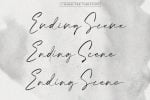 Ending Scene Font