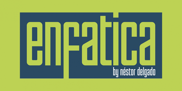 Enfatica - Sans Display Typeface (2-Weights)
