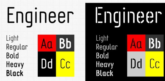 Engineer family Font