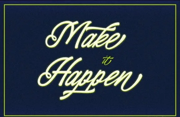 England Script Font