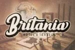 England Script Font