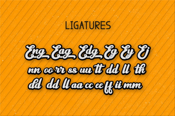 England Script Font - fontforlife.com