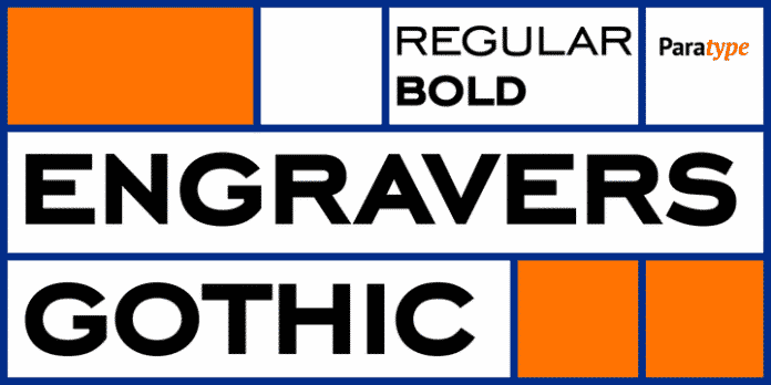 Engravers Gothic Font