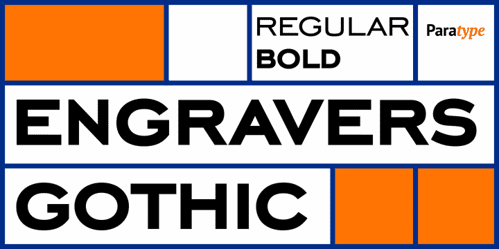 Engravers Gothic Font