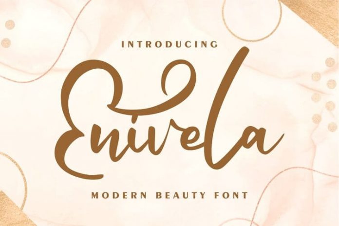 Enivela Modern Beauty Font