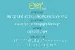 Enjoy Eating Font